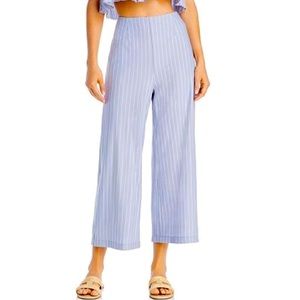 NWOT Sage the Label pinstripe cropped pants